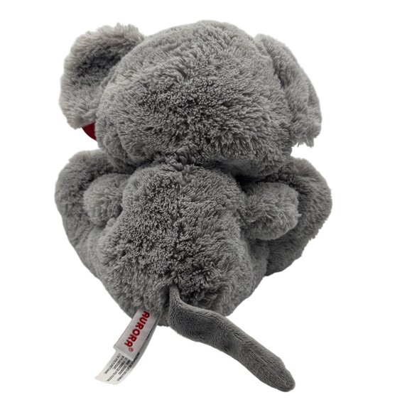 Aurora Taddle Toes Scurry Mouse Plush Stuffed Animal Toy 10" Gray & Pink Polyest - Picture 7 of 8